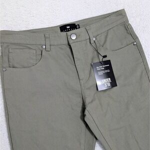 NWT Under 510 Pants Mens 31x27 Stretch 5 Pocket Jean Pants Viscose Kelp Green